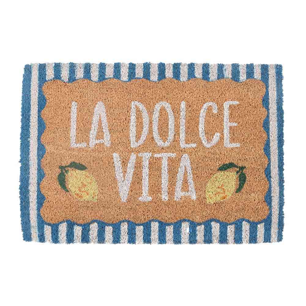 Something Different - Blue La Dolce Vita Doormat - Multicolours